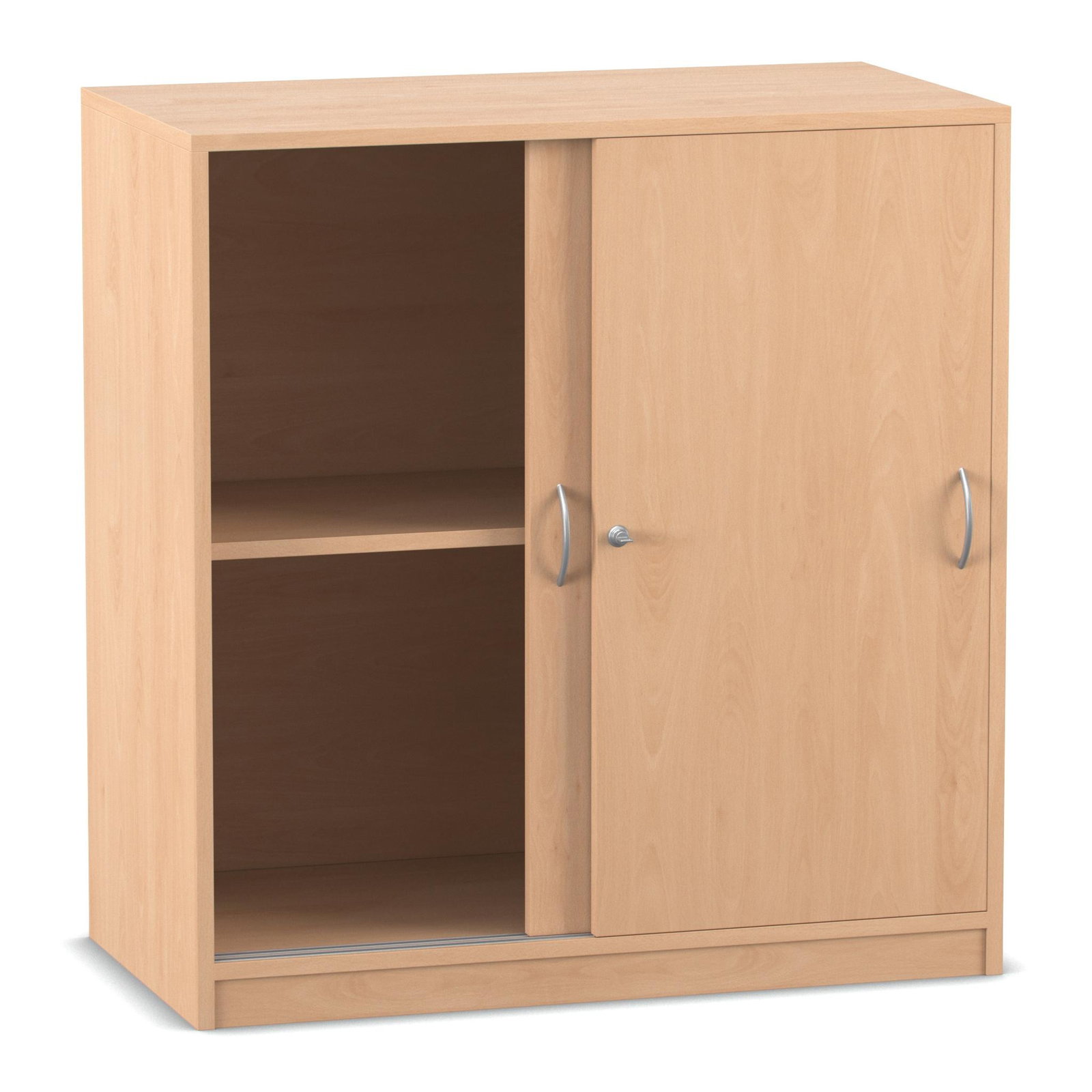Flexeo® Schiebetürenschrank, 2 Fächer