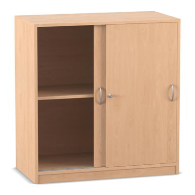 Flexeo® Schiebetürenschrank, 2 Fächer