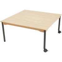 Tisch quadratisch 120×120 cm – melaminbeschichtete Tischplatte – Beine aus Metall - 88514 cn06 230907 pd 1000
