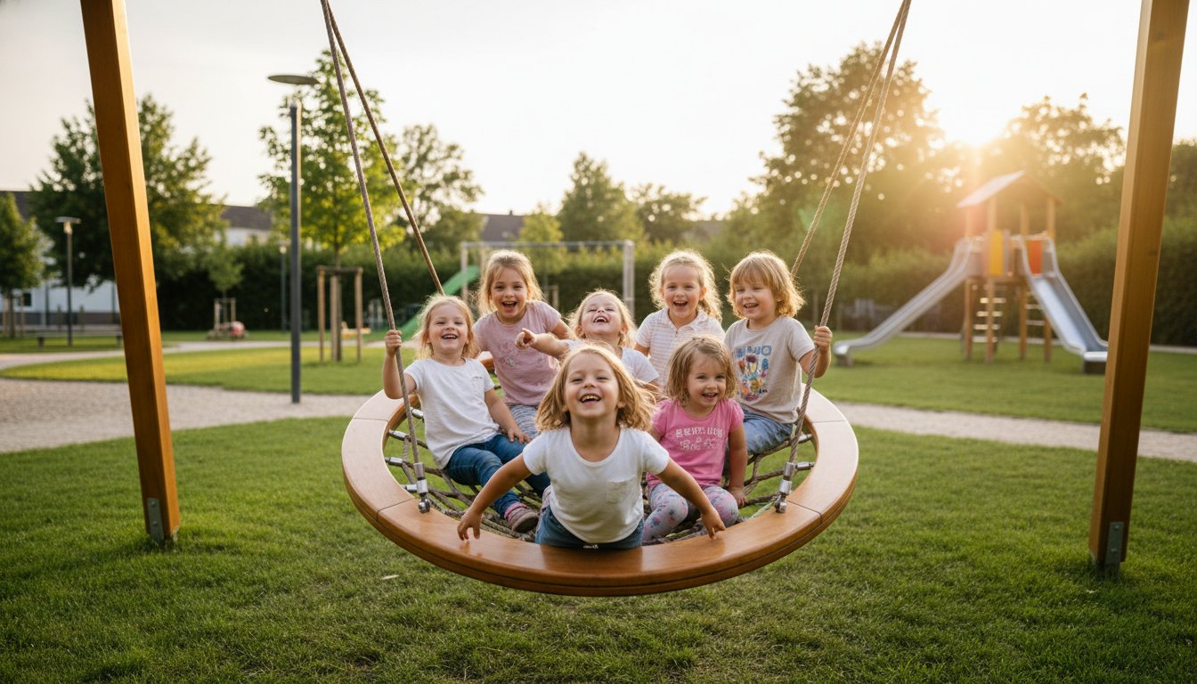 Die richtige Kinderschaukel für Kita & Kindergarten: Ein Leitfaden