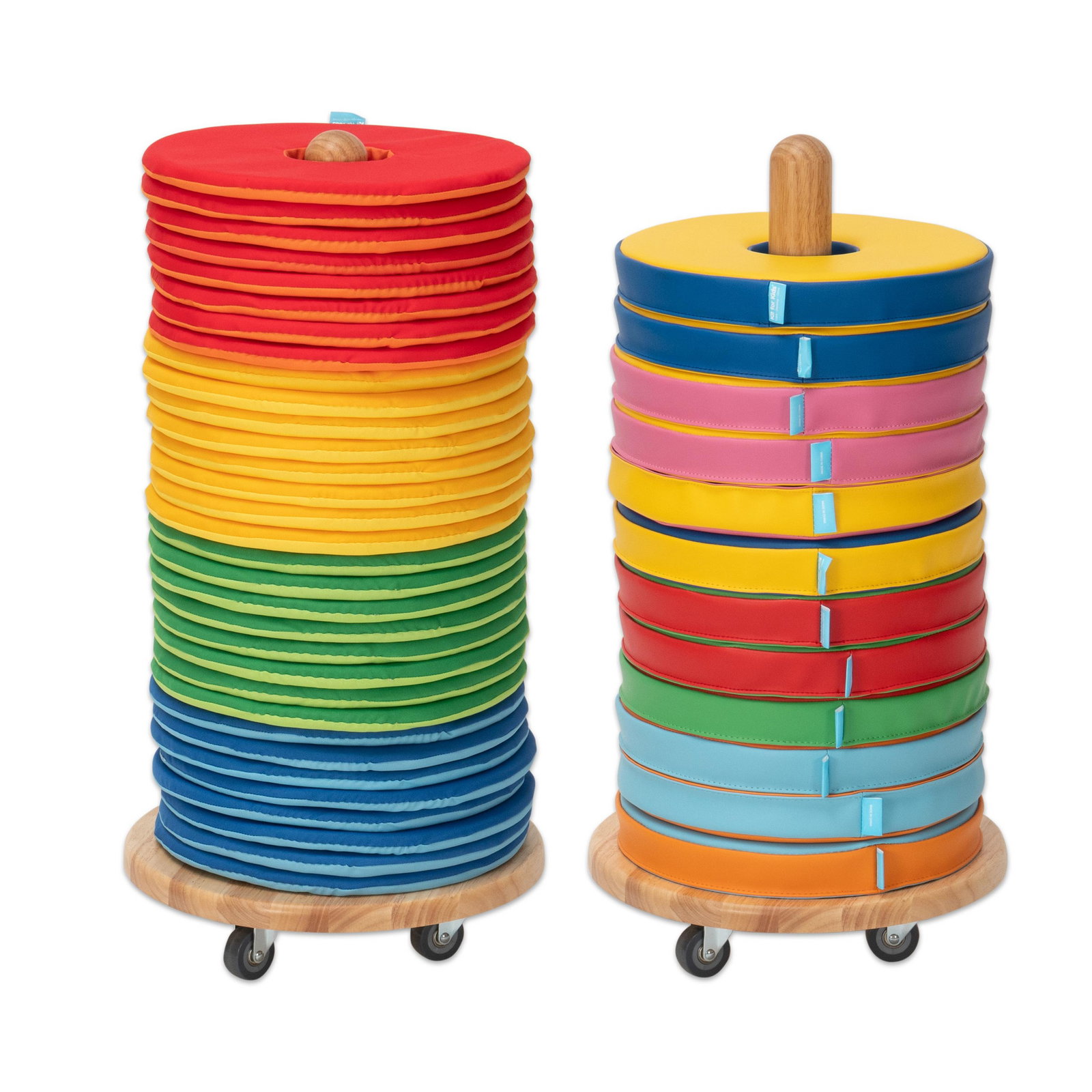 Mobiler Kissenwagen mit Donut-Kissen