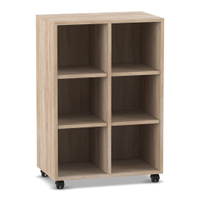 Flexeo® Regal, 2 Reihen, 6 Fächer, H x B x T: 98 x 66,5 x 40,8 cm – Bild 5