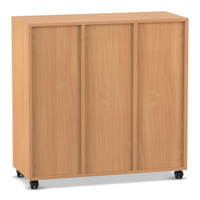 Flexeo® Regal, 3 Reihen, 12 Fächer, niedrig – Bild 10