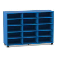 Flexeo® Regal, 3 Reihen, 15 Fächer – Bild 19