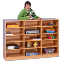 Flexeo® Regal, 3 Reihen, 15 Fächer - Flexeo Regal 3 Reihen 15 Faecher 806002 h ZN
