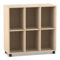 Flexeo® Regal, 3 Reihen, 6 Fächer - Flexeo Regal 3 Reihen 6 Faecher 806013V0009 P01 ZN