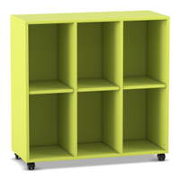 Flexeo® Regal, 3 Reihen, 6 Fächer – Bild 12