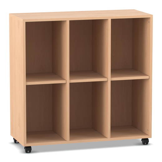Flexeo-Regal-3-Reihen-6-Faecher-806013_P01-ZN Flexeo® Regal, 3 Reihen, 6 Fächer - Flexeo Regal 3 Reihen 6 Faecher 806013 P01 ZN