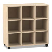 Flexeo® Regal, 3 Reihen, 9 Fächer, Breite 98,6 cm – Bild 21