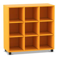 Flexeo® Regal, 3 Reihen, 9 Fächer, Breite 98,6 cm - Flexeo Regal 3 Reihen 9 Faecher Breite 98 6 cm 806005V0037 P01 ZN