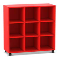 Flexeo® Regal, 3 Reihen, 9 Fächer, Breite 98,6 cm – Bild 15