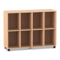 Flexeo® Regal, 4 Reihen, 8 Fächer – Bild 7