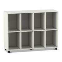 Flexeo® Regal, 4 Reihen, 8 Fächer – Bild 13