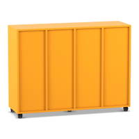 Flexeo® Regal, 4 Reihen, 8 Fächer - Flexeo Regal 4 Reihen 8 Faecher 806014V0037 P03 ZN