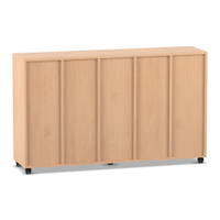 Flexeo® Regal, 5 Reihen, 15 Fächer – Bild 7