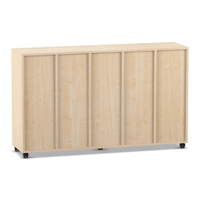 Flexeo® Regal, 5 Reihen, 15 Fächer – Bild 23