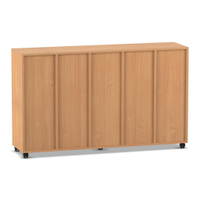 Flexeo® Regal, 5 Reihen, 15 Fächer – Bild 9