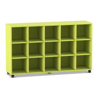 Flexeo® Regal, 5 Reihen, 15 Fächer – Bild 10