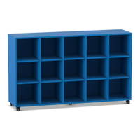 Flexeo® Regal, 5 Reihen, 15 Fächer – Bild 18