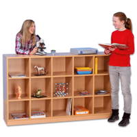 Flexeo® Regal, 5 Reihen, 15 Fächer – Bild 20