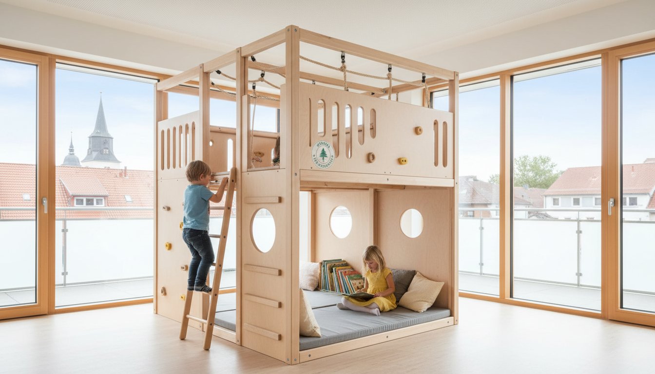 Hochebene für den Kindergarten: Das ultimative Raumwunder für Spiel und Rückzug