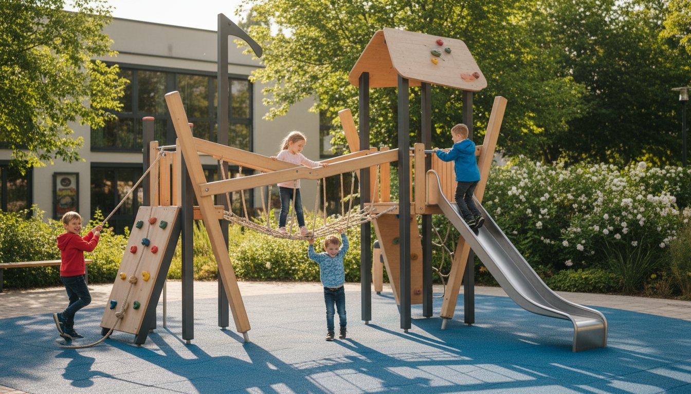 Klettergerüst für Kinder: Der ultimative Leitfaden für Kitas & Schulen