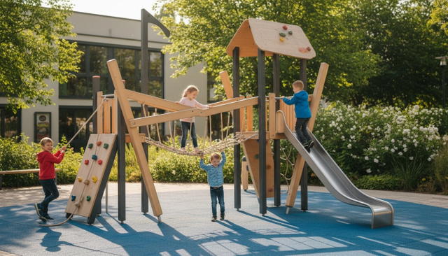 Klettergerüst für Kinder: Der ultimative Leitfaden für Kitas & Schulen