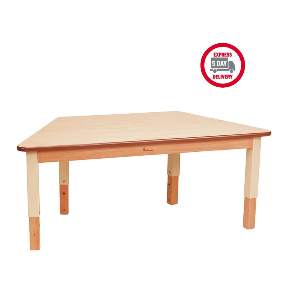 Höhenverstellbarer Trapeztisch