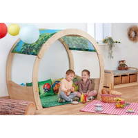 Große Kuschelhöhle mit Zubehörset - PT1283 Millhouse Early Years Furniture Large Cosy Cove Plus Nature Accessory Set Lifestyle RGB1 1000