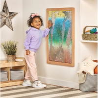 Paillettenwand mit sensorischer Oberfläche - PT1287 Millhouse Early Years Furniture Sensory wall sequin panle lifestyle new RGB 1000