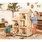 Offenes Spielhaus / Puppenhaus-Regal - PT1435 Millhouse Early Years Furniture Town House Lifestyle RGB1 1000