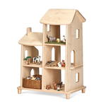 Offenes Spielhaus / Puppenhaus-Regal - PT1435 Millhouse Early Years Furniture Town House Propped RGB 1000