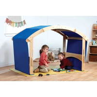 Faltbares Spielhaus für drinnen und draußen - PT277 Millhouse Early Years Furniture Indoor Outdoor Folding Den Lifestyle RGB1 1000