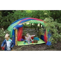 Faltbares Spielhaus für drinnen und draußen - PT413 Millhouse Early Years Furniture Indoor Outdoor Folding Den Rainbow Lifestyle RGB 1000