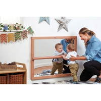 Lauflernspiegel „Pull Up“ - PT417 Millhouse Early Years Furniture Pull Up And Play Mirror Lifestyle RGB 1000