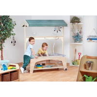 Verdeck- und Zubehör-Set für Sand- und Wasserspieltisch - PT459 PT460 Millhouse Early Years Furniture Sand And Water Lifestyle RGB 1000