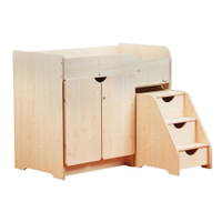 Ergonomische Wickelkommode mit integrierter Treppe - PT486 Millhouse Early Years Furniture Stepped Baby Changing Unit Main RGB 1000