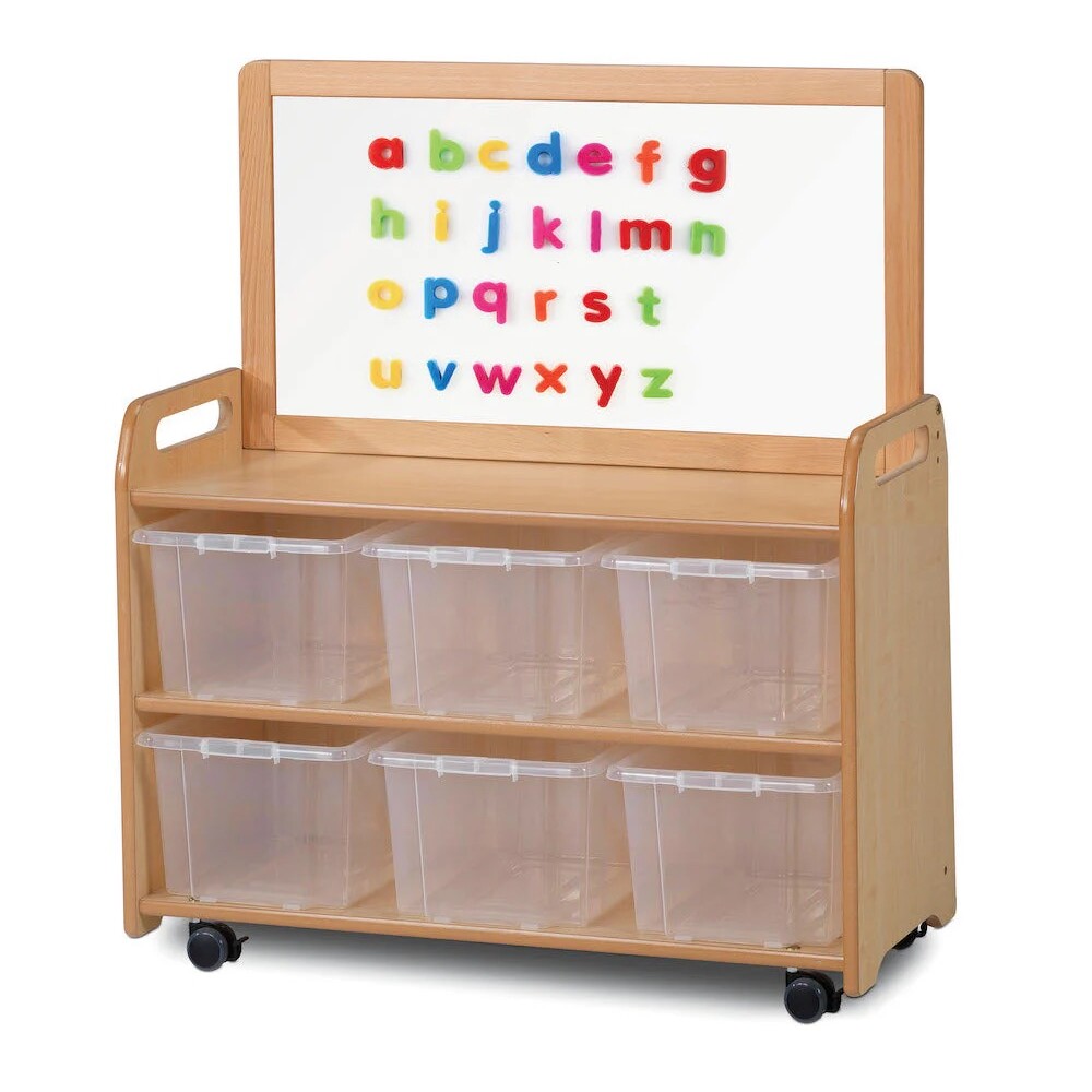 Aufbewahrungswagen mit Aufsätzen und Boxen