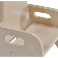 Stabiler Krippenstuhl - PT714 PT717 Millhouse Early Years Furniture Sturdy Chair Close Up RGB 1000