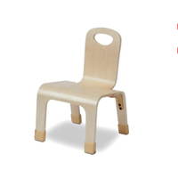 Kinderstuhl aus Formsperrholz (4er-Set, stapelbar) - PT845 PT847 Millhouse Early Years Furniture One Piece Chair Main