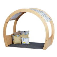 Große Kuschelhöhle mit Zubehörset - PT965 Millhouse Early Years Furniture Large Cosy Cove Plus Meadow Accessory Set Main RGB large 1000