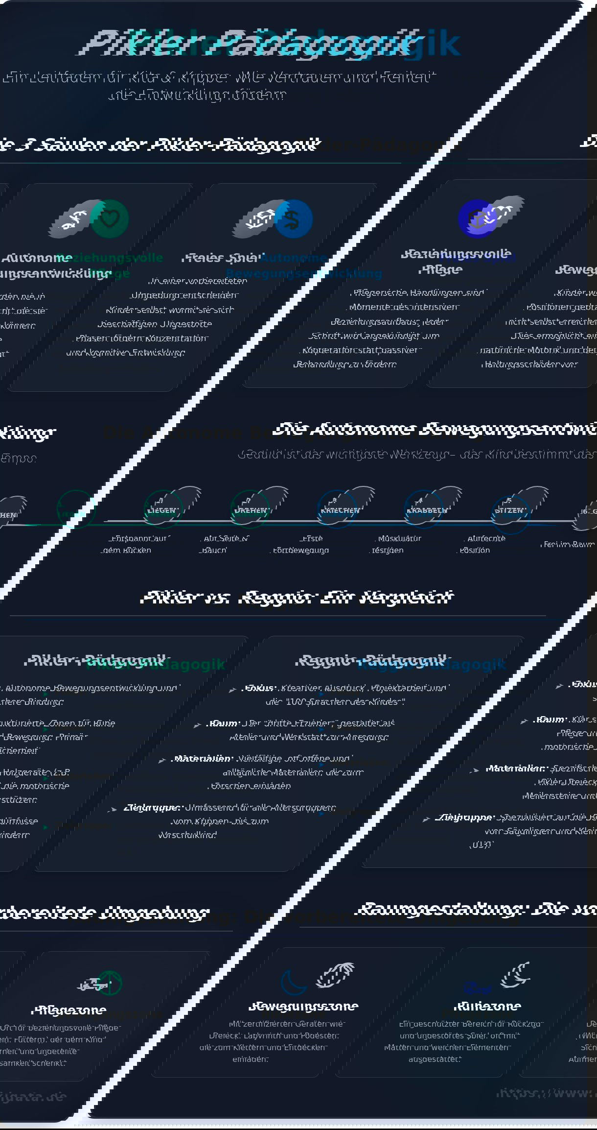 Pikler Pädagogik: Der Leitfaden für autonome Entwicklung und Raumgestaltung