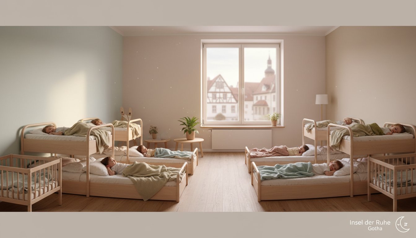 Schlafraum in der Kita gestalten: Ein pädagogischer Leitfaden für Ruheinseln