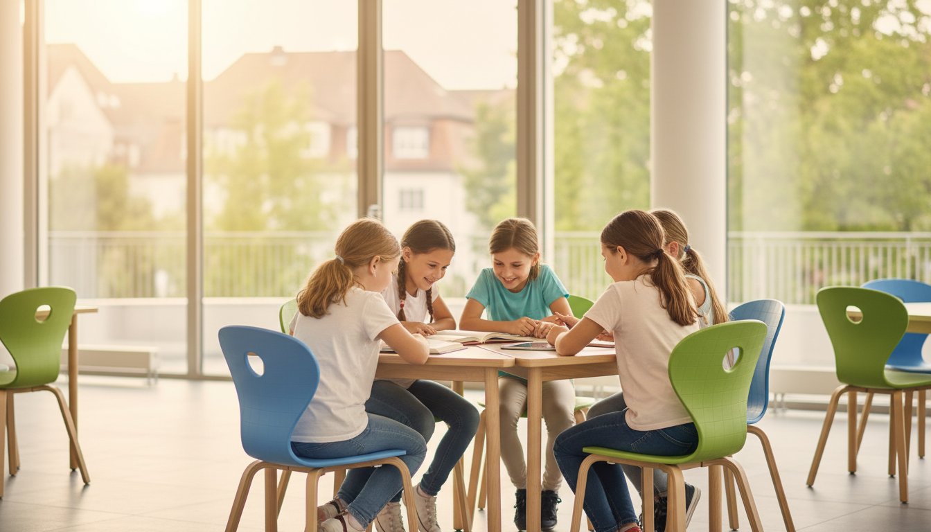 Schulstühle: Der komplette Leitfaden für gesunde und moderne Lernräume