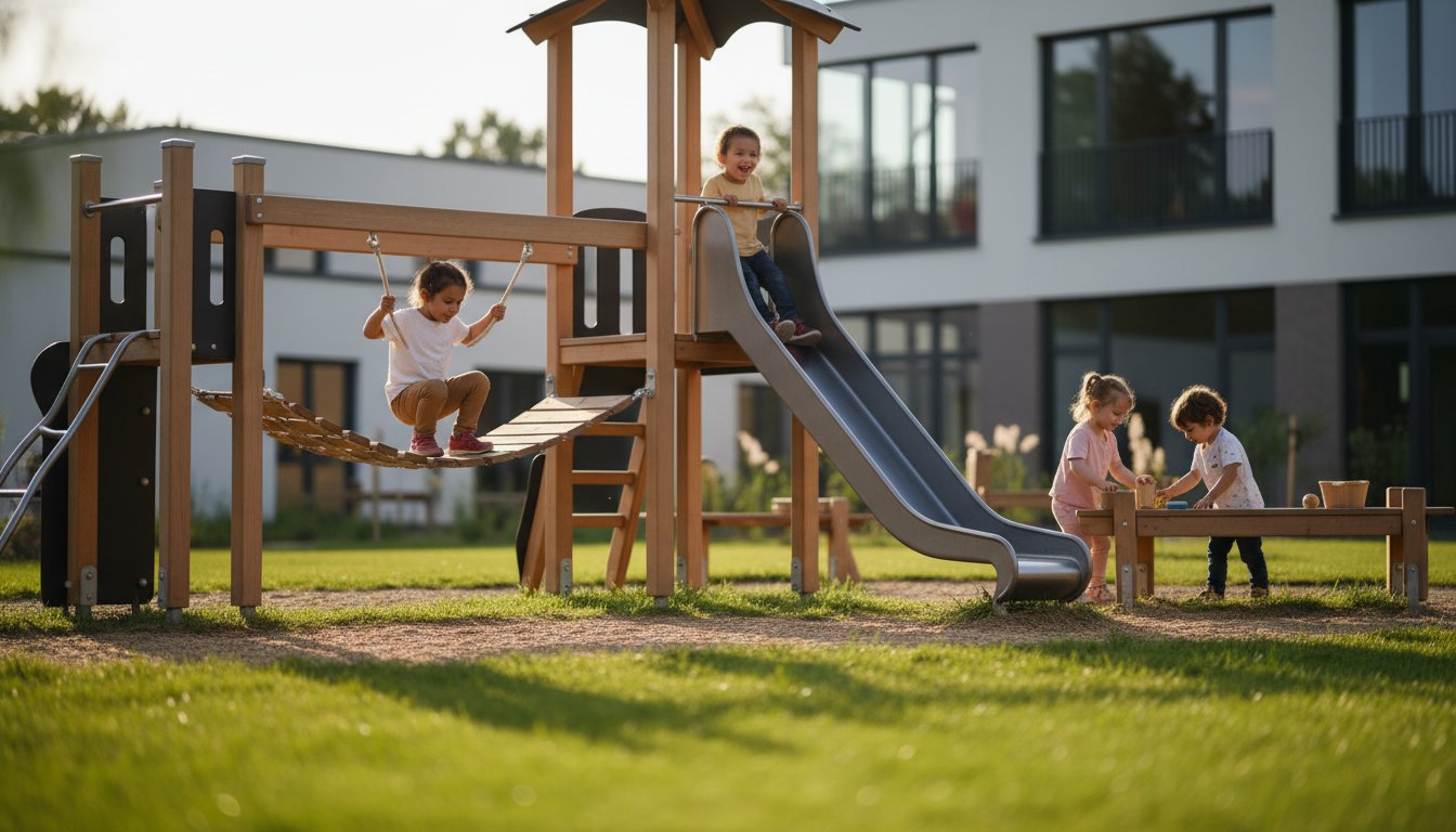 Spielplatzgeräte für Kita & Schule: Der ultimative Ratgeber 2026