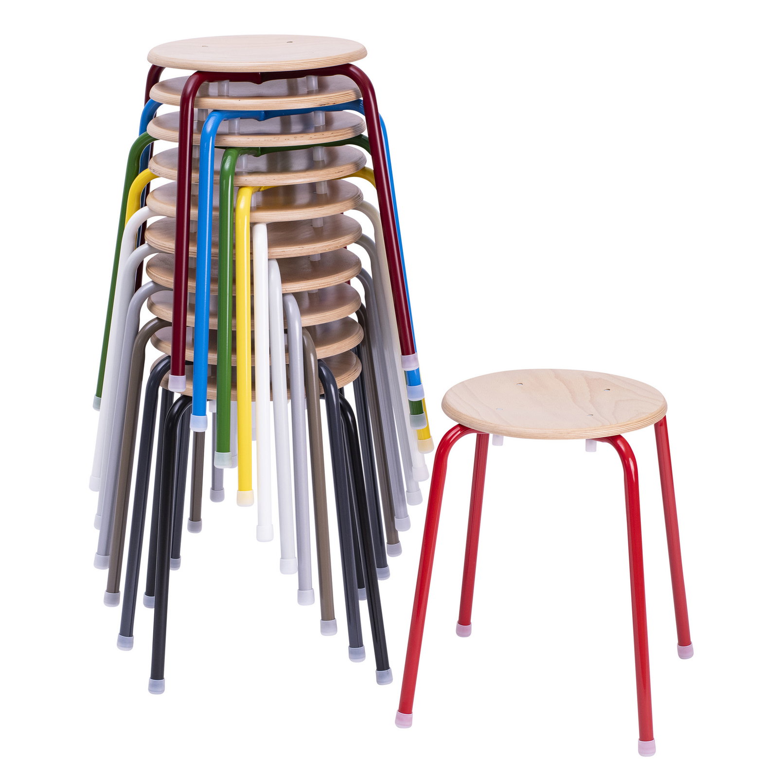 Stapelhocker, 4-beinig