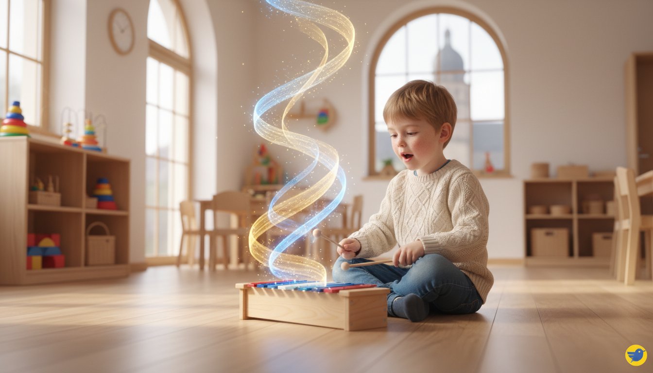 Synästhesie bei Kindern: Wenn Farben klingen und Töne schmecken