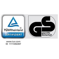 Aufsatzregal doppelt, für Halbschuhe - gs logo aktuell 1000