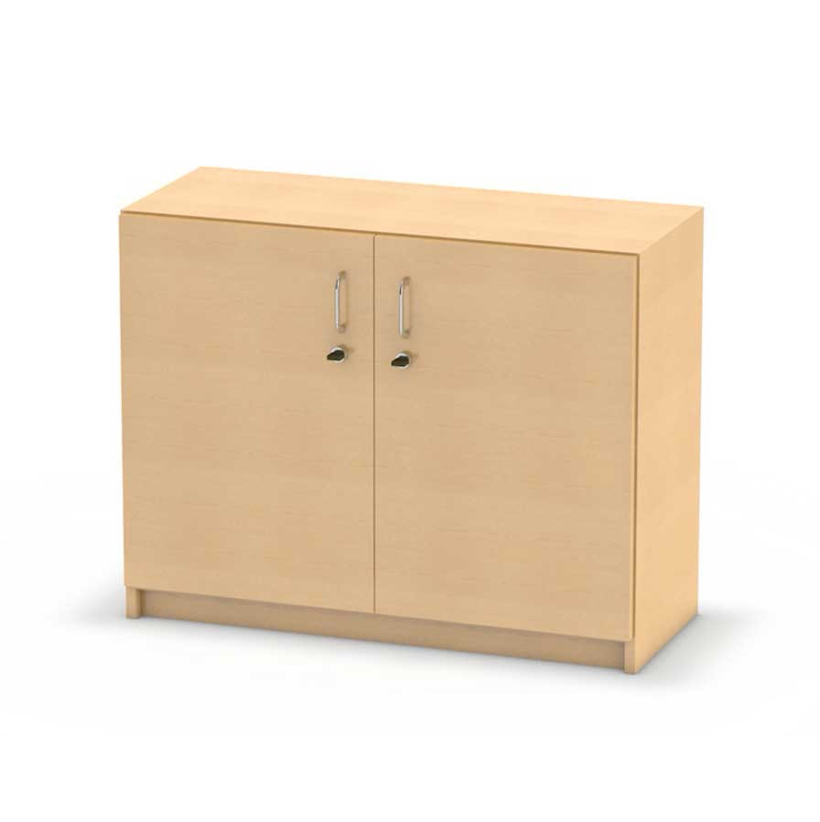 Unterschrank NEONOVA, Doppeltür, Mittelwand, je 2 Einlegeböden