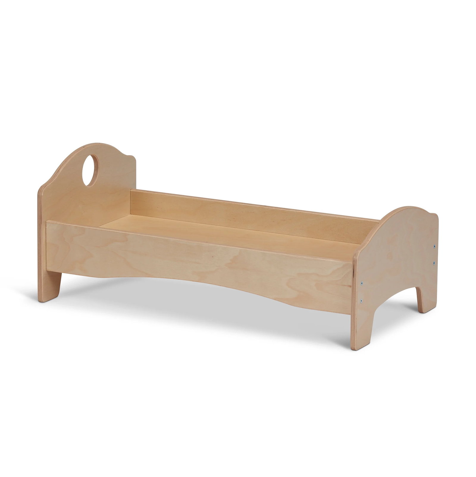 Puppenbett aus Holz